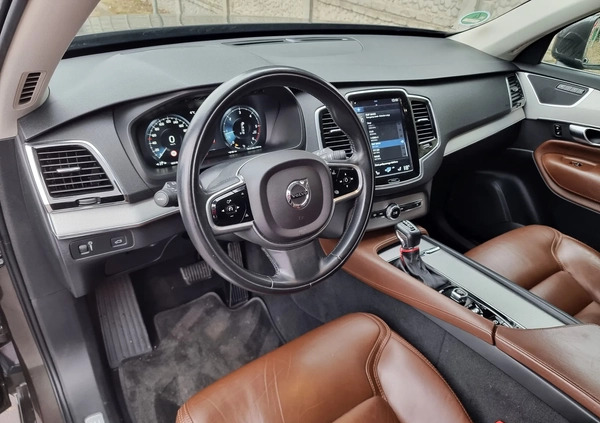 Volvo XC 90 cena 156900 przebieg: 82218, rok produkcji 2017 z Myślenice małe 631